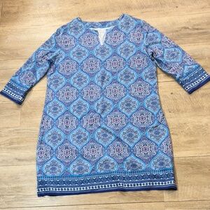 Coolibar Oceanside UPF 50 + Sun Protection Tunic Dress Size Large